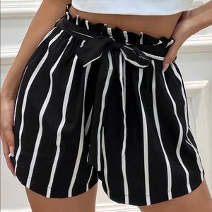 Shein Brand - Size SMALL - Black and White Stripes